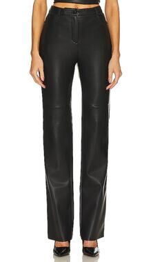 Cultnaked Faux Leather Black Killa Trousers Size XXS NWT